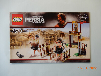 1 LEGO Bauanleitung, Prince of Persia, 7570, siehe Fotos