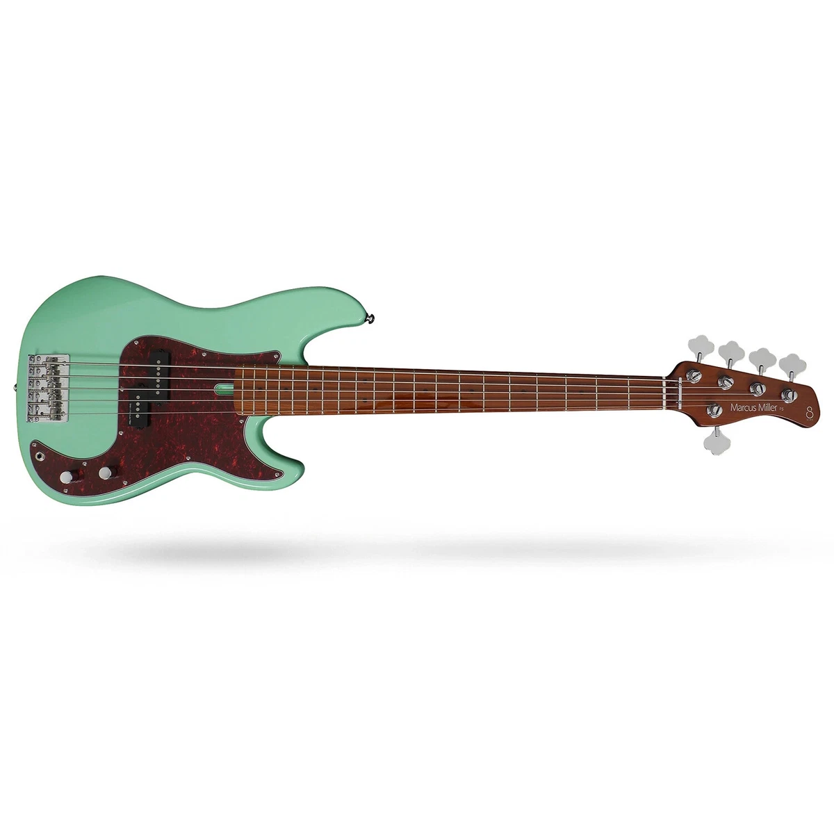 Sire Marcus Miller P5 5 String Bass Roasted Maple Fretboard Mild Green