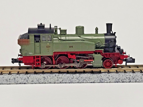 LOCOMOTORA DE VAPOR TANQUE ESCALA N FLEISCHMANN PICCOLO 703002 VIDEO | Zustand: Used