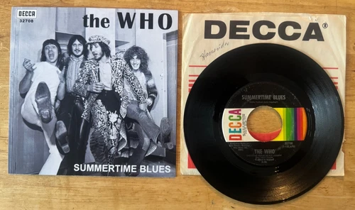 LOT OF 13 SP THE WHO (COLOR COVER THE MOST AVAILABLE) FOR buckingfill