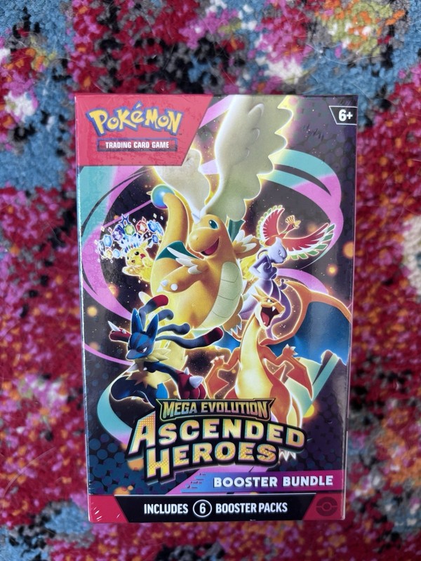 POKEMON TCG ASCENDED HEROES BOOSTER BUNDLE BRAND NEW FACTORY SEALED RARE AH NEW!