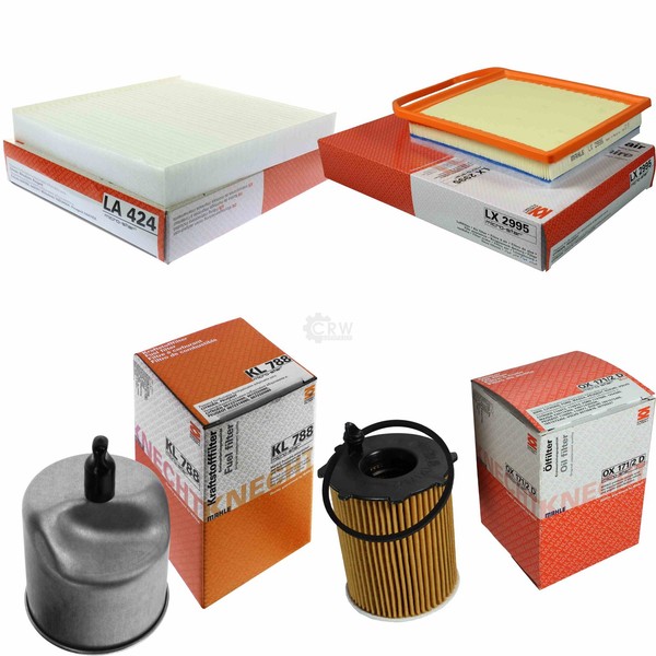 Mahle Set Filterpaket FüR Mitsubishi ASX 1.6 DI-D CitroëN C4 Aircross 4008-image