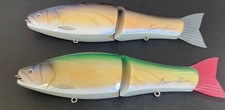 Roman Made 2-Pack Swimbait Jointed Big Bait 20cm Green Pink Orange