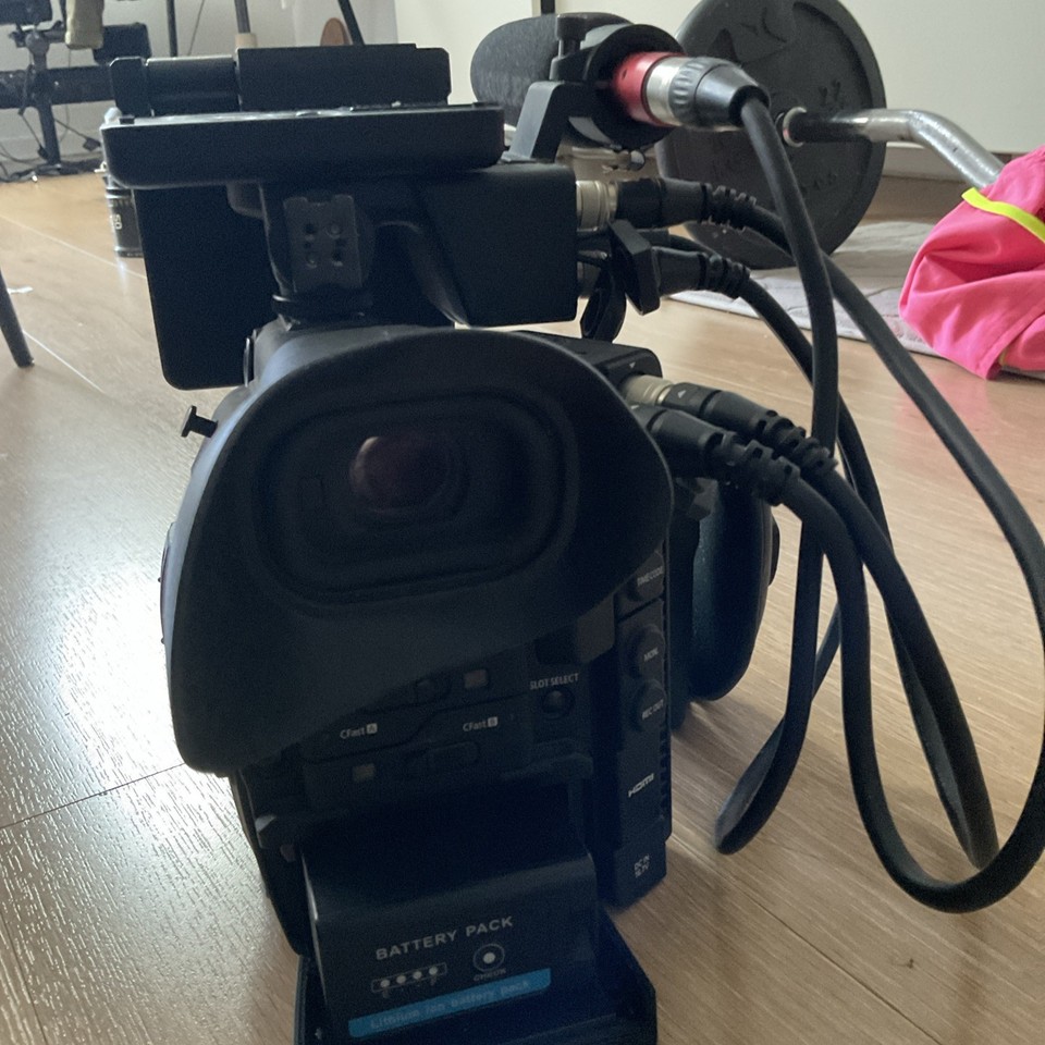Canon EOS C300 Mark II 4K Cinema Camera + écran + poignée + micro ...