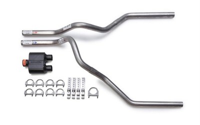 Dodge Ram 2004-2006 Dual Exhaust Kit Flowmaster Super 10 Series Muffler Kit