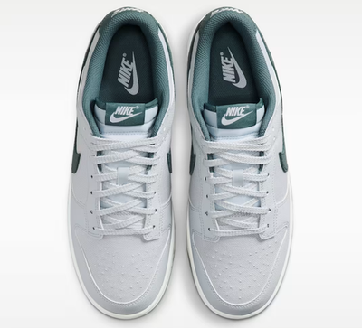 Nike Dunk Low Retro Shoes Pure Platinum Mineral Slate Men's | Size