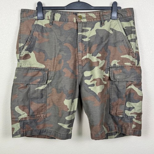 Levi's Camo Cargo Shorts Men's W38 Military Utility Streetwear