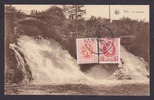 BELGIUM, Postcard, Coo, La Cascade
