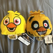 Peluche Funko Five Night's At Freddy's Chica reversible de 4 pulgadas nuevo con etiquetas enviado por correo lo antes posible
