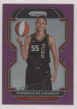 2022 Panini Prizm WNBA Purple Prizm 22/99 Theresa Plaisance #56 11ba