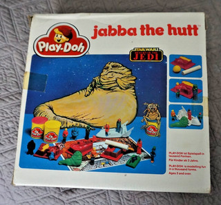 1983 Kenner Star Wars Return Of The Jedi Play Doh Jabba The Hut