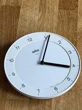 BRAUN Wall Clock White