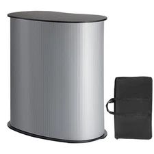 Uimoso Trade Show Display Podium Table Counter Stand 35.43x19.29x37.01" Folding
