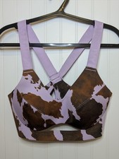 adidas x Ivy Park Cow Print Cutout Sports Bra...