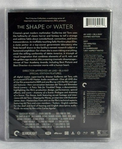 The Shape of Water *4K/Blu-Ray* (Criterion Collection) (Ultra HD, 2017) - Foto 3 di 4