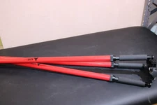 AdirPro Prism Pole Tripod Aluminum Range Pole Tripod - RED