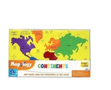 Imagimake Mapology 5 Continents Educational Toy Learning Aid for Boys Girls