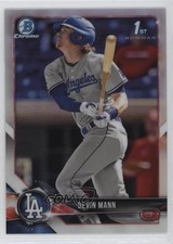 2018 Bowman Draft Chrome Refractor Devin Mann #BDC-15 11if