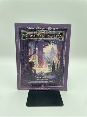 Advanced Dungeons & Dragons Moonshae Forgotten Realms D&D TSR 1987 No Map #9217