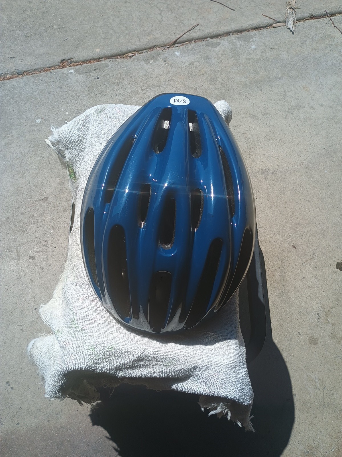 ProRider Bike Helmet, Blue S/M 21-1/4" to 22-1/2"