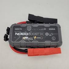 NOCO Boost X GBX75: 2500A UltraSafe Jump Starter   12V GBX75 -NOT WORKING-