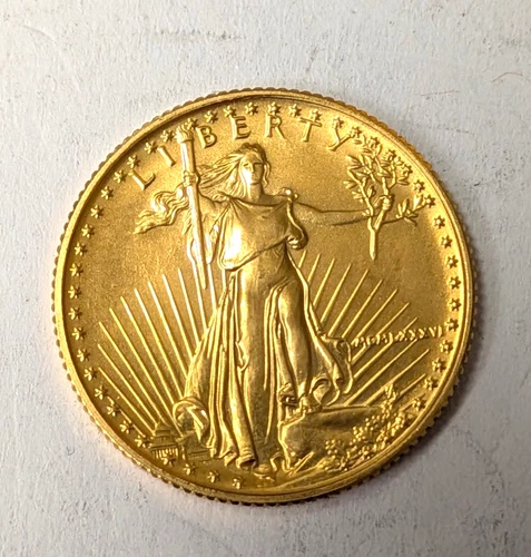 1986 G$10 1/4 oz Gold American Eagle - A788