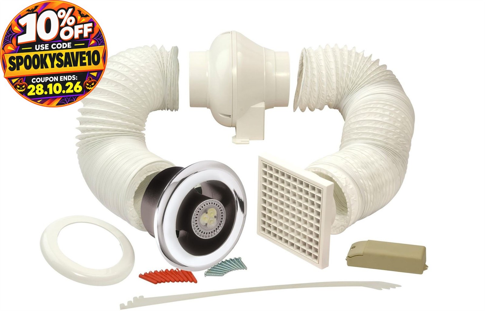 Manrose Showerfan Kit Blister - Slktcledb - Image 2
