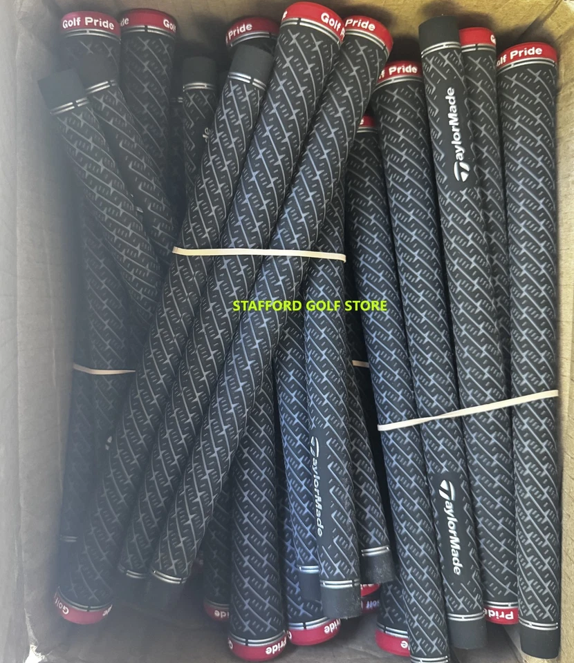 Empuñaduras de golf estándar TaylorMade Stealth 2 Z-Grip Red Cap - juego individual o en paquete Foto 3 de 4