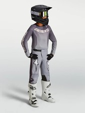 NEW ALPINESTARS 2027 YOUTH FLUID RACE KIT SUIT AMBER GREYSTONE GREY LIGHT LILAC
