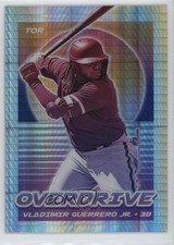 2021 Panini Chronicles Overdrive Hyper Prizm /299 Vladimir Guerrero Jr #12 0f3j