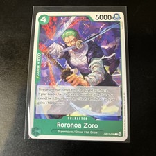 Roronoa Zoro OP12-036 Prices | One Piece Japanese Legacy of the