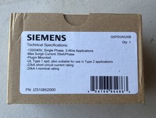 Siemens BoltShield Whole Home Surge Protector 35kA 120V QSPD2A035B
