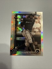 2025 Topps Chrome - Xavier Edwards #115 Sepia Refractor
