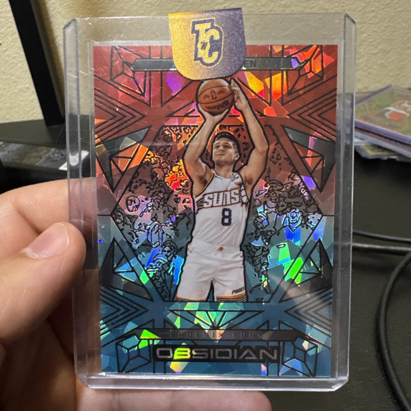 2024-25 Panini Obsidian Electric Etch Fire & Ice 26/49 Grayson Allen #30 1l2l