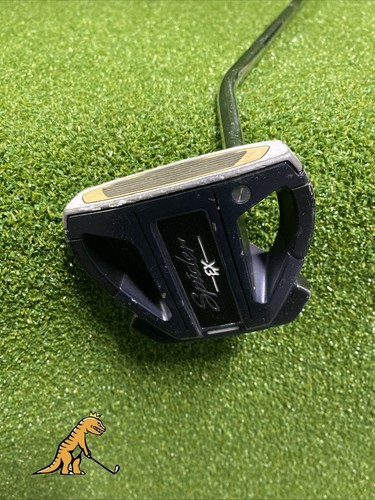 Used RH TaylorMade Spider EX Navy Double Bend 35” Mallet Putter
