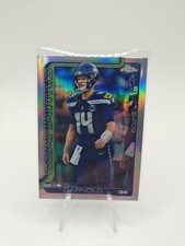 Sam Darnold 2025 Topps Chrome NFL REFRACTOR Card #275 SEAHAWKS
