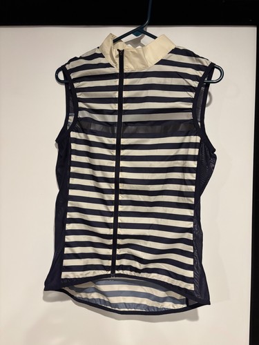 Rapha Women's Brevet Gilet - Navy Stripe - Medium