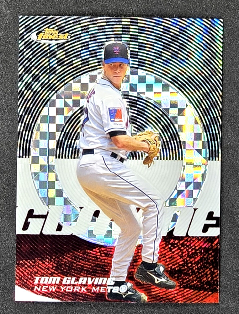 2005 Topps Finest - Tom Glavine #127 X-Fractor /250