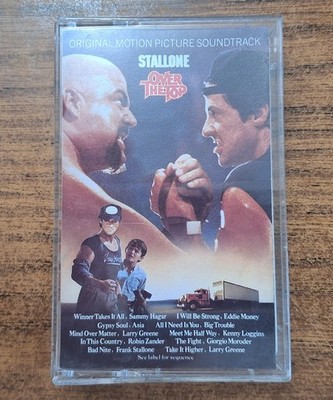 Over the Top Original Soundtrack Cassette 1987 Sammy Hagar Eddie Money & More