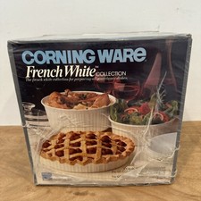 Corning Ware F-330 French White Collection