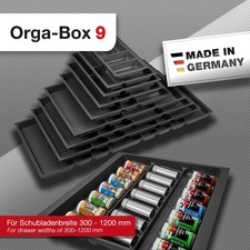 Orga-Box-9 Besteckeinsatz Gewürzeinsatz passend für Nobilia Küchen ab 01/25