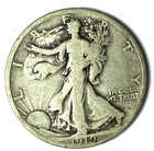 1919 50c Walking Liberty Half Dollar Fifty Cents Philadelphia
