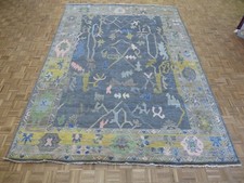 9'9 x 13'7 Hand Knotted Gray Modern Oushak Oriental Rug G11762
