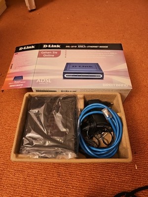 D-Link DSL-321B ADSL2+ Ethernet Modem
