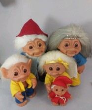 Vintage Dam Troll Family 1977