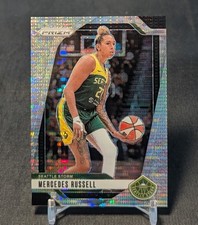 Mercedes Russell Silver Pulsar /499 2024 Panini Prizm WNBA #109 Seattle Storm