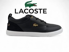 NIB 100% Genuine Lacoste Brand Men Leather Fashion Shoes Bayliss 125 1 Black