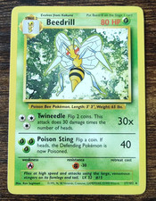 beedrill pokemon card value 2005 EX: Delta Species #001/113 Reverse Holo Price Guide Grass Poison Sting (40) Flip a coin ME04: Chaos Rising Beedrill ex