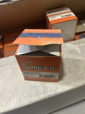 1257 - SIMPSON - 0-15 AC AMPERES - PANEL METER - CAT #02599 - **NEW OLD STOCK!**