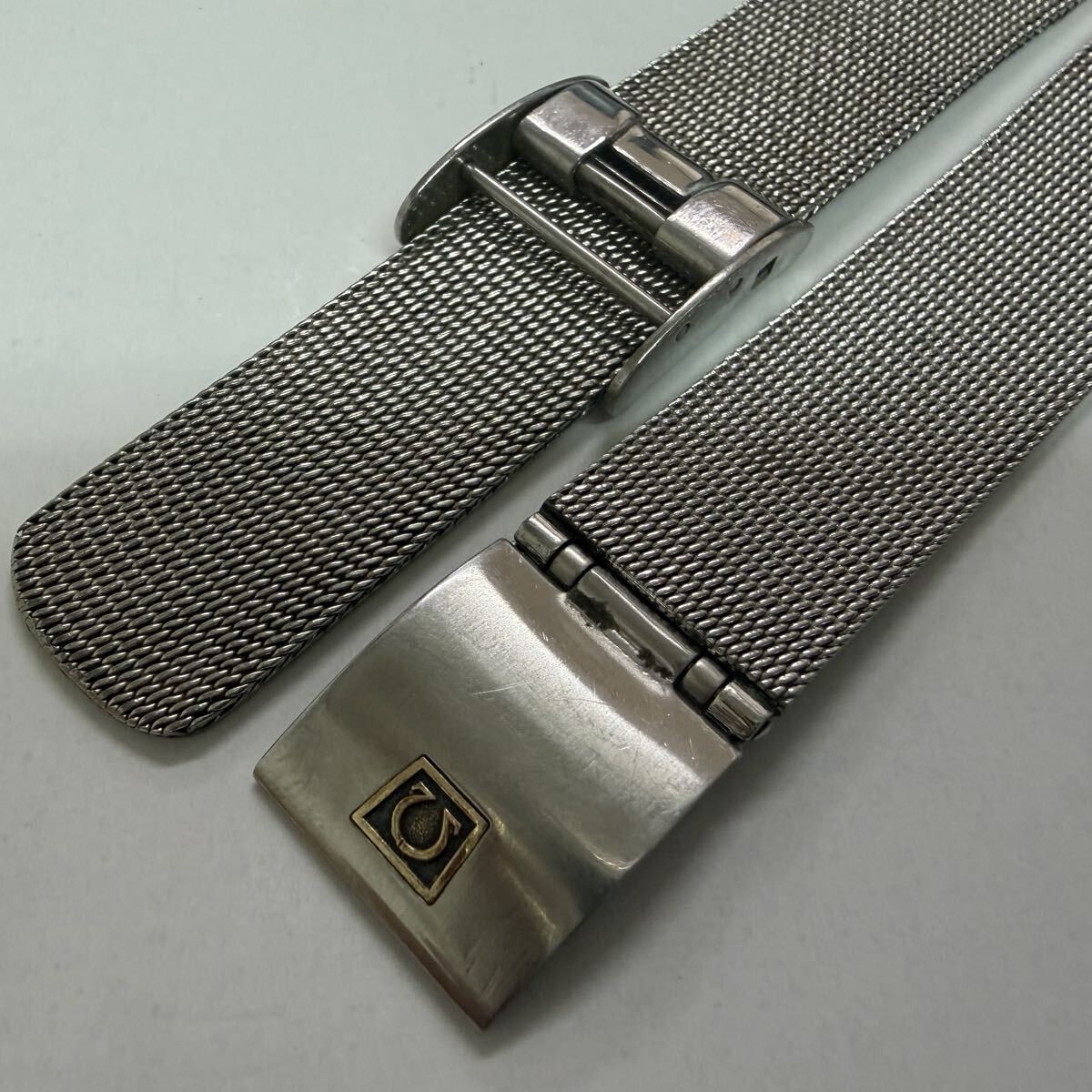 Genuine Omega 2061 Stainless Steel Bracelet Watch Band Mesh 17mm